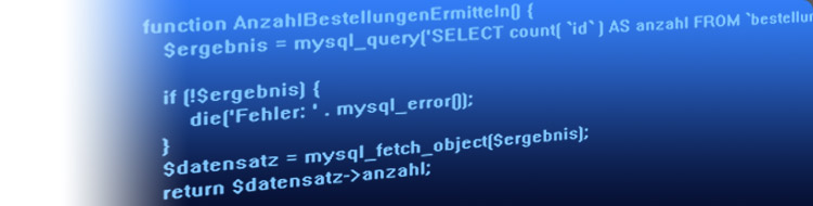 Programmierung mit HTML CSS PHP mySQL